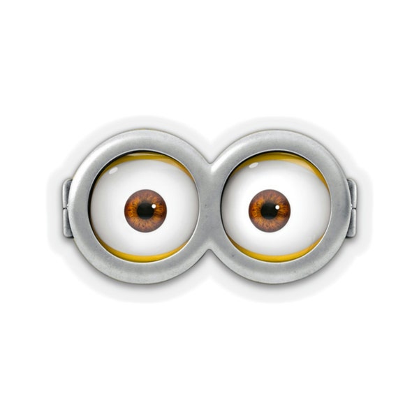 Minion Eyes Sticker | Kevin Laptop Decal