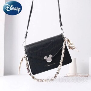 Disney Mickey New Women's Bag Luxury Brand Women's One-shoulder Messenger  Bag Cartoon Fashion High Quality Fashion Handbag