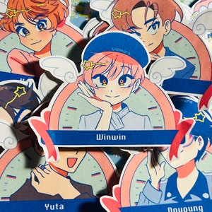 NCT 127 0 Mile | Neo Zone Chibi Stickers | Kpop | Decal stickers | polco | Planners and Organization |