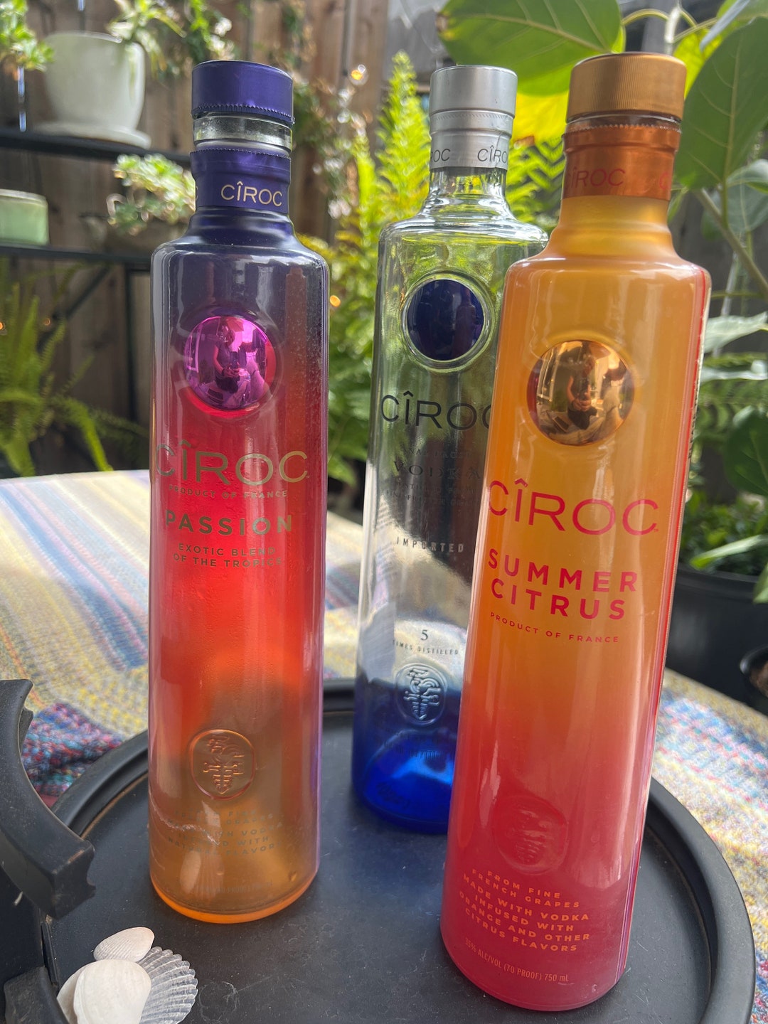 Ciroc Empty Vodka Bottles Lots of Colors 2 Sizes Etsy