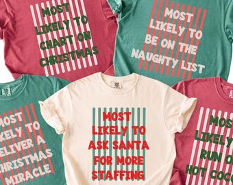 Jolly Nurse Team Christmas Sweatshirt for Winter, CNA Festive Matching Nursing Shirt for Holiday Season, Trendy Group RN XMas Sweaters