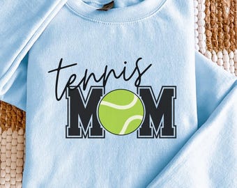 Gift for Tennis Mom Shirt, Tennis Sweatshirt for Mom Gift, Tennis Mama TShirt for Tennis Season, Gift for Tennis Mom Crewneck
