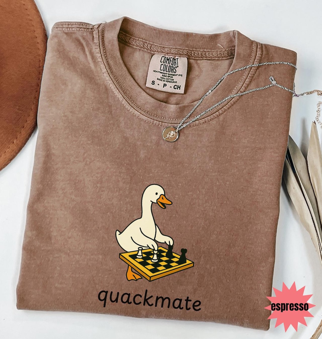 Goose Chess Sweatshirt, Gift for Chess Lover, Gambit Chess Player ...