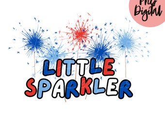 Wunderkerze PNG USA Amerika Rot Weiß Blau Feuerwerk PNG Sublimationsdesign