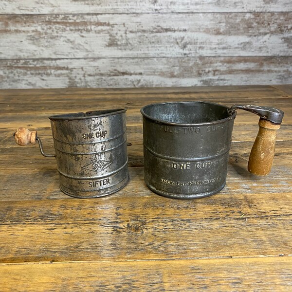Metal Flour Sifter - Etsy