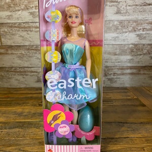 Vintage 2001 Easter Charm Barbie Doll - Mattel 53365