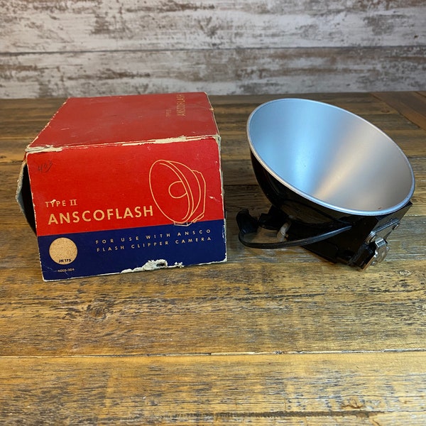 Vintage Type 2 Anscoflash for use with Ansco Flash Clipper Camera JN 175