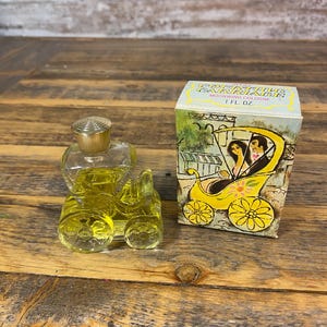 Vintage Avon Courting Carriage Moonwind Cologne Perfume - 1 fl oz
