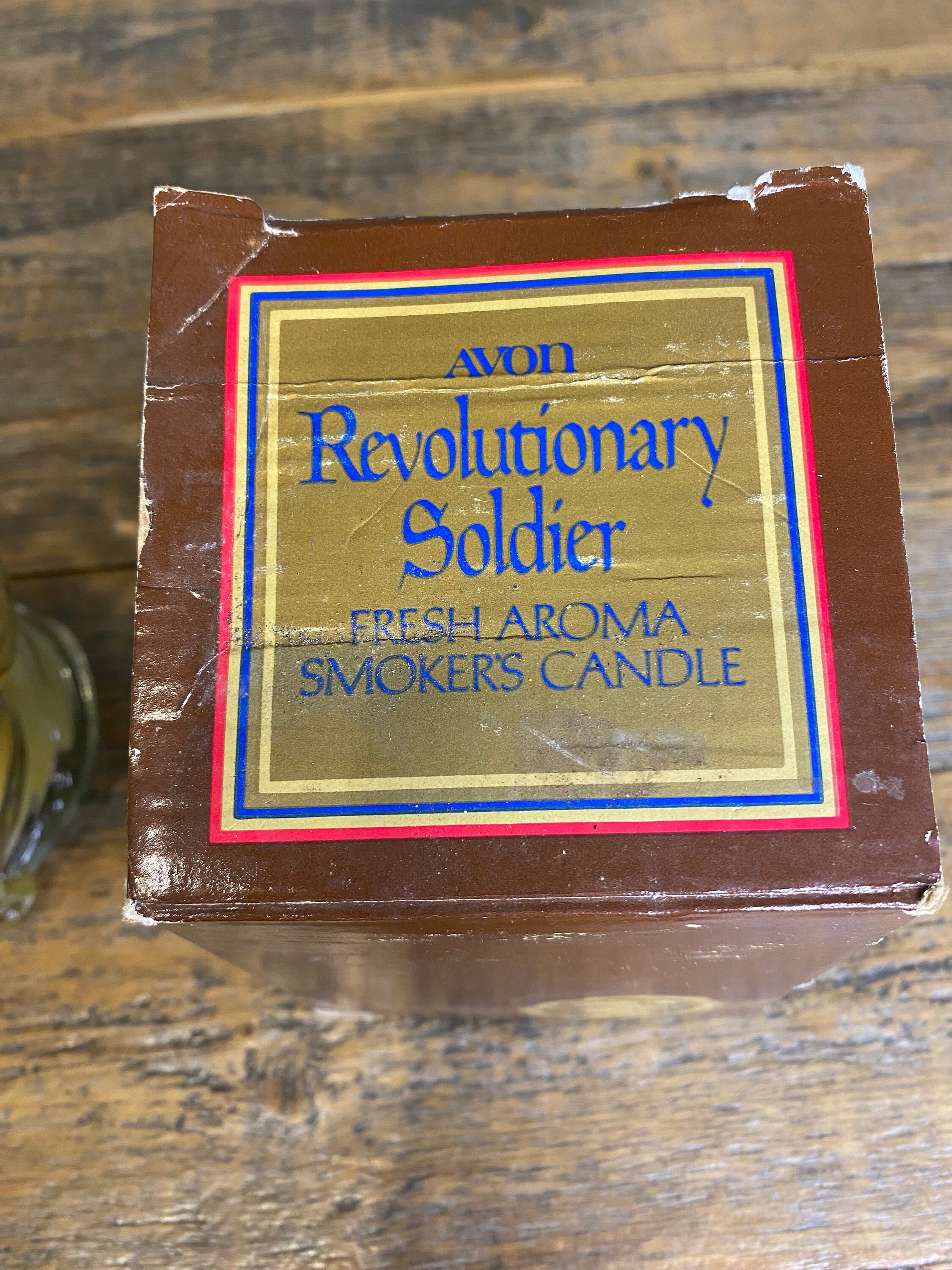 Vintage Avon Revolutionary Soldier Fresh Aroma Smokers Candle Etsy