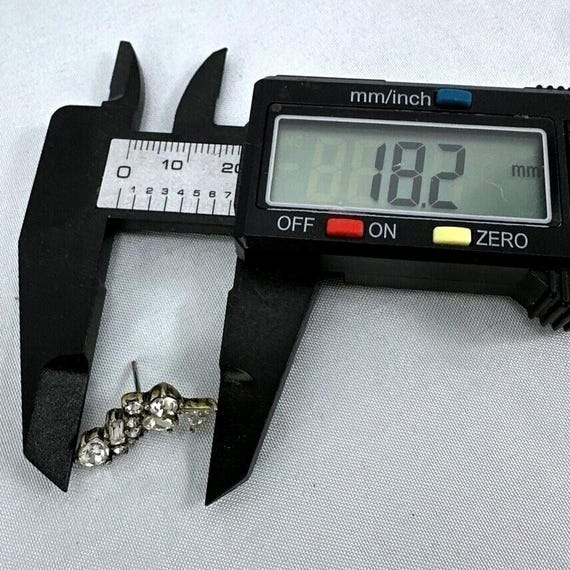 BaubleBar Rhinestone Statement Earrings Cluster S… - image 3