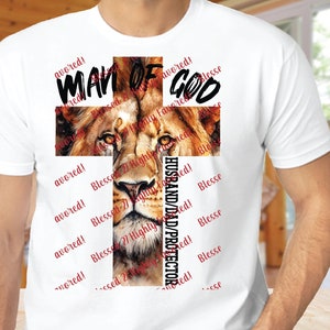Camisa de hombre de Dios png Camisetas para hombre Papá cristiano png Camisa del día del padre Regalo religioso Camisa de hombre piadoso Camisa de diseño de sublimación de papá cristiano