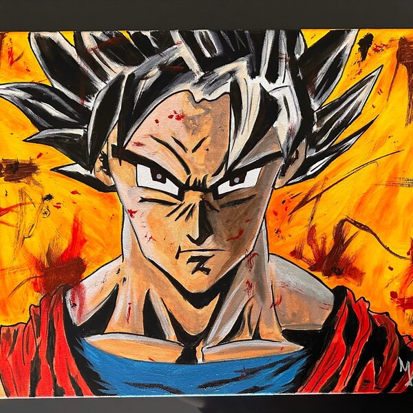 Dragon Ball Z Paintings - Etsy