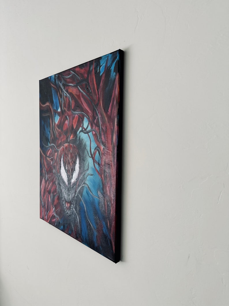 Venom Acrylic Painting - Etsy