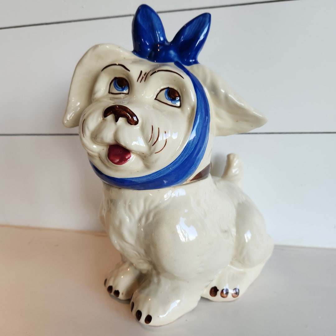 Mugsy Dog Cookie Jar Etsy
