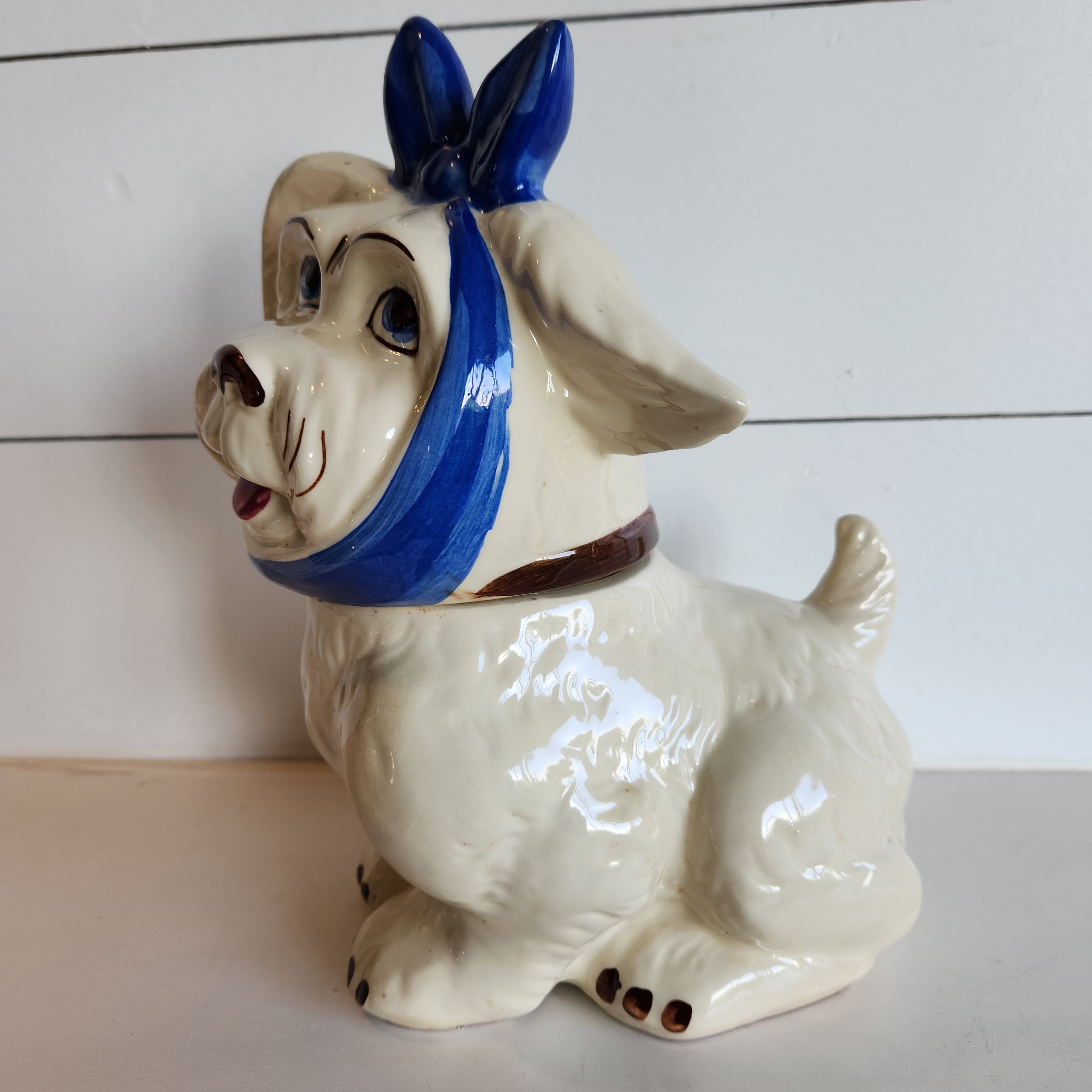 Mugsy Dog Cookie Jar Etsy