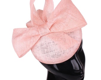 Vierschichtiger runder Fascinator-Hut, Damen-Teepartyhut, Kirchenhut, Kentucky Derby-Hut, ausgefallener Hut, Partyhut, Hochzeitshut