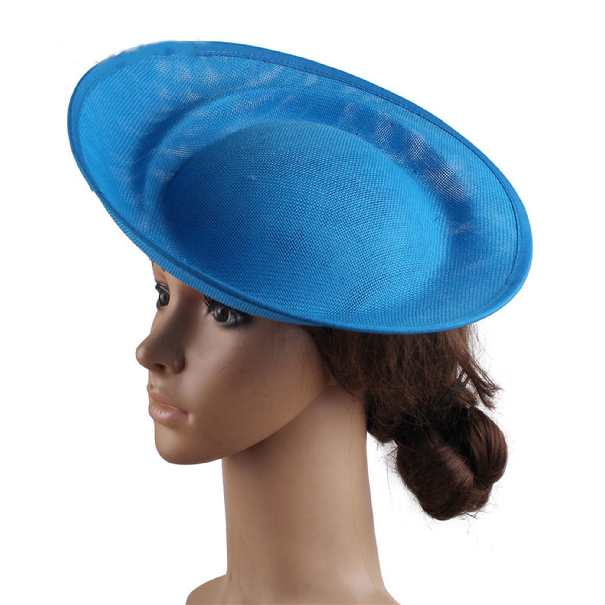 2pcs Hat DIY Fascinator Base Cap DIY Round Bases Girl Hat Making Supplies, Kids Unisex, Size: 16.5X16.5CM