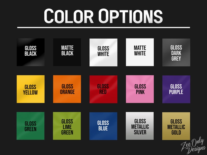 2 Motorcycle Swingarm Custom Text Vinyl Decal Custom Decal for