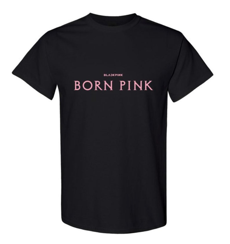 Blackpink Born Pink World Tour Shirt KPOP T-shirt Full - Etsy