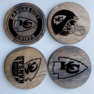 Chiefs Coaster Set