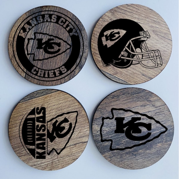 Chiefs Coaster Set