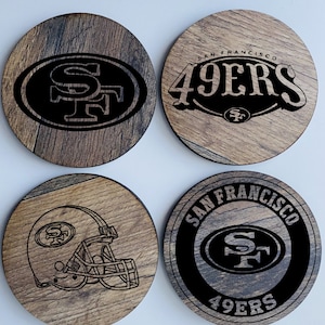 49ers Coaster Set of 4