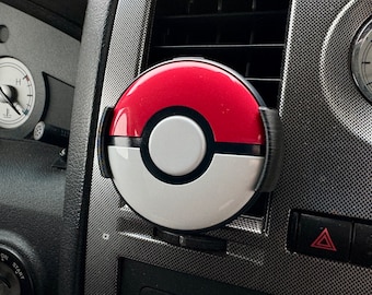 GO Plus + Compatible Car Vent Clip Mount | Secure Mobile Game Accessory for Air Vents