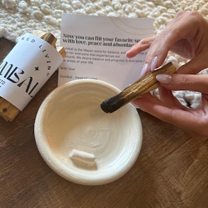 Palo Santo and Incense ceramic burner