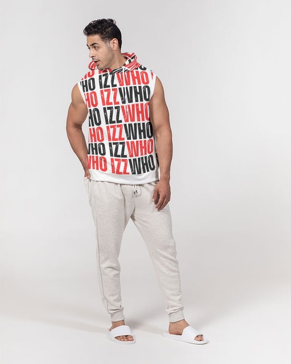 Designer sleeveless on sale hoodie