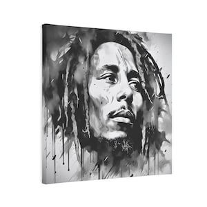 Bob Marley Print, Beatiful Bob Marley Canvas, One Love Canvas, Classic Bob Marley,One of One, Best selling Bob Marley