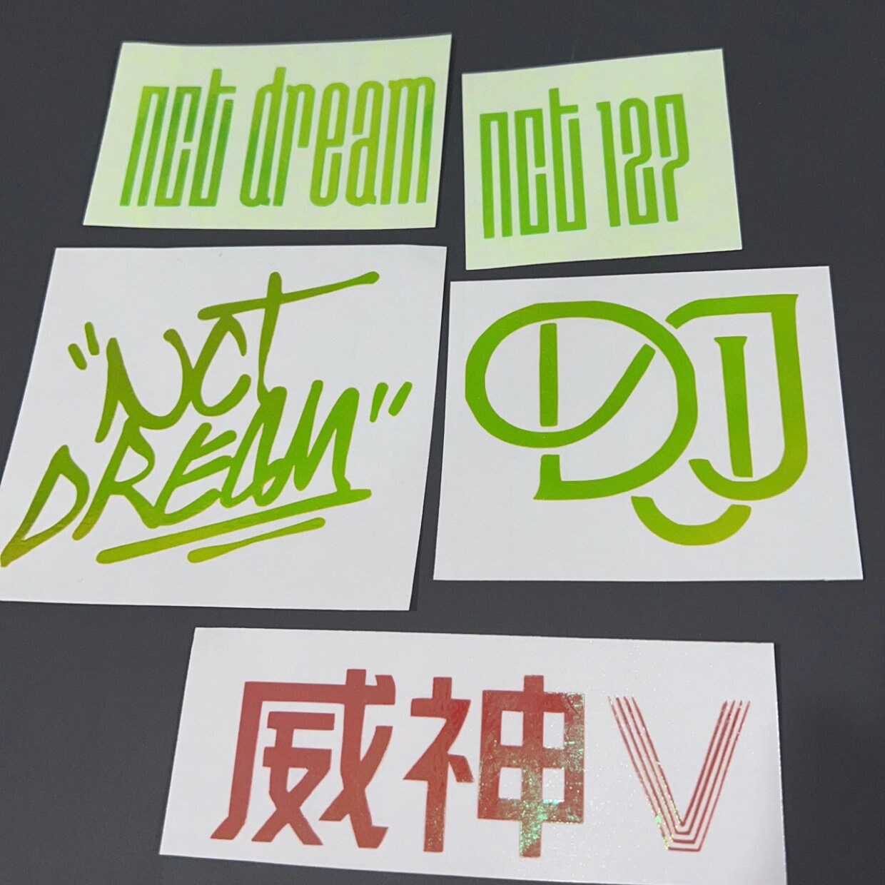 NCT Album Logo Vinyl Decal Sticker | Neo Culture Technology NCTU