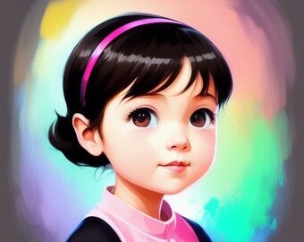 Cartoonify My Headshot (20 designs) | Children | Art in the Age of Artificial Intelligence | Portrait from Photo | Hi Barbie