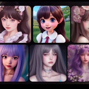 Cartoonify My Headshot (20 designs) | AI Customized Drawing | Art in the Age of Artificial Intelligence | Portrait from Photo | Hi Barbie