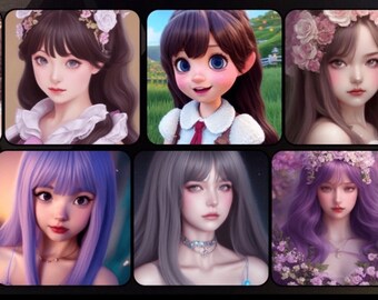 Cartoonify My Headshot (20 designs) | AI Customized Drawing | Art in the Age of Artificial Intelligence | Portrait from Photo | Hi Barbie