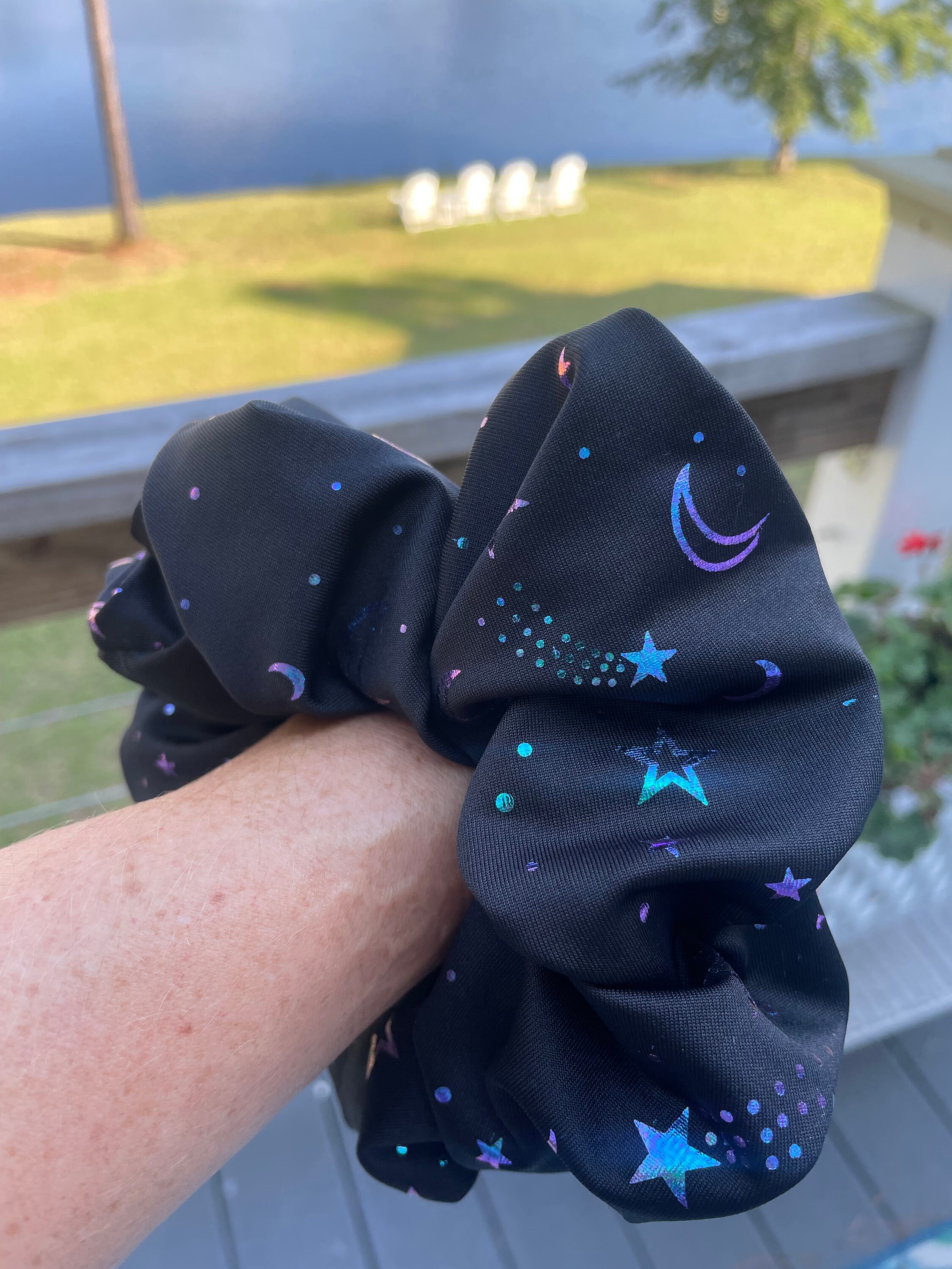 SCRUNCHIE UNDER A FULL MOON