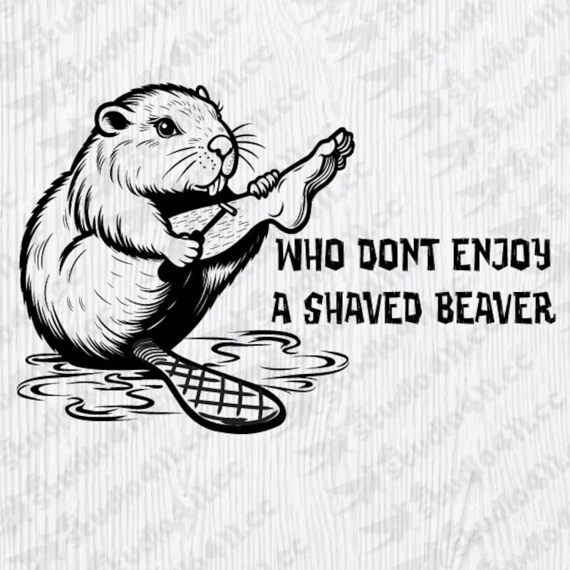 Shaved Beaver - Etsy