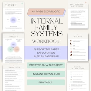 Arbetsbok för interna familjesystem IFS-arbetsblad för delutforskning och delkartläggning Övning för att utforska delarbete IFS-terapi