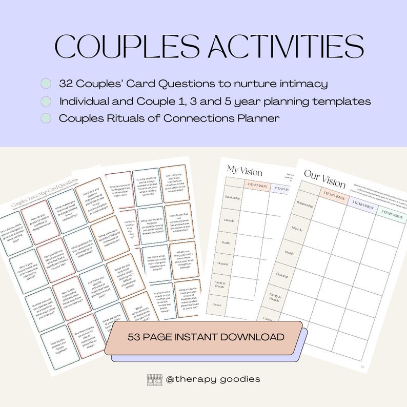 Gottman Couples Therapy Workbook for Therapists Couples Worksheets Relationship House Four Horsemen Couples Communication image 7