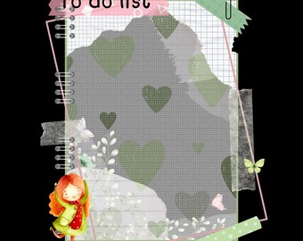 to-do list 2024 Random Box sticker