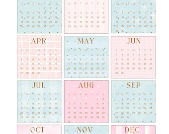 2025-2026 Digital Planner | Monthly, Weekly, Daily (Printable PDF)