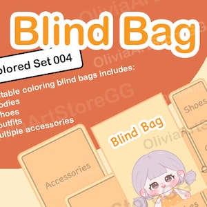 Gioco di vestire bambola di carta in peluche con sacchetto cieco di carta stampabile per attività per bambini