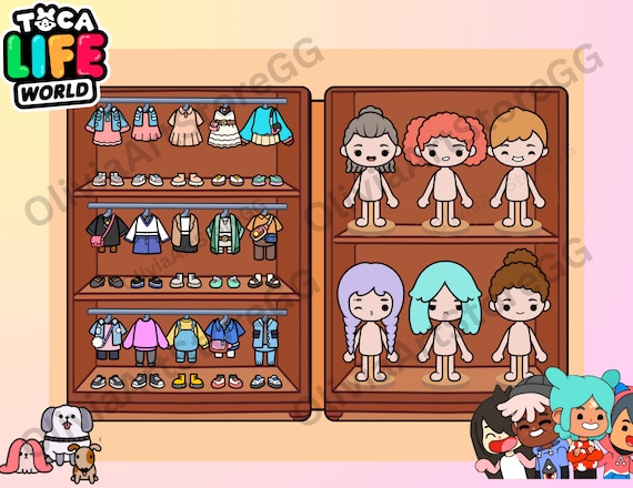 ALL FREE CLOTHES IN TOCA LIFE WORLD