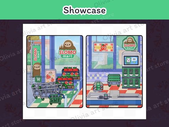 Toca Life Grocery Store: Printable Supermarket Pretend Play