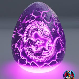 Huevo de dragón n.º 2 de Mesh Mayhem