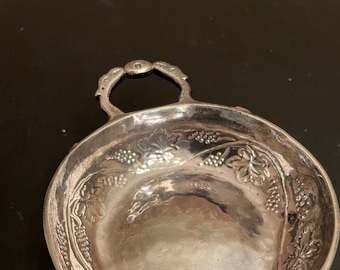 Vintage Tiffany & Co. Sterling Tastevin Wine Tasting Sommeliers