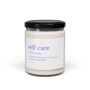 Self-Care Scented Soy Candle, 9oz