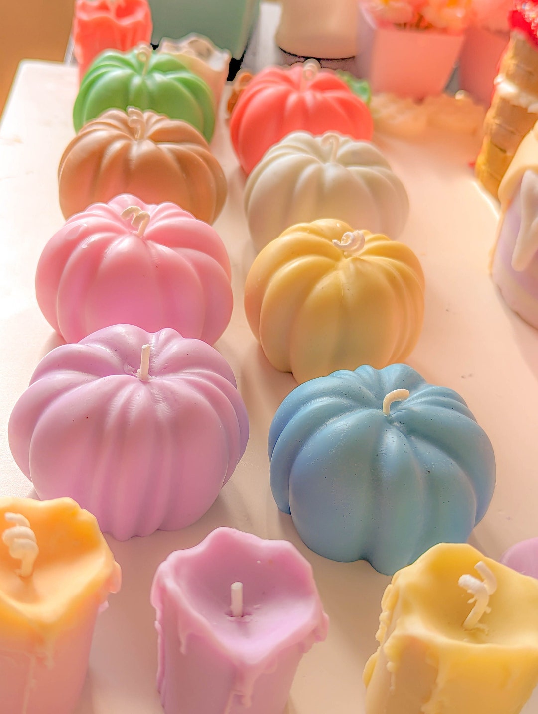 Thanksgiving Candle/pumpkin Candle/fall Wreath Candle/thanksgiving Gift