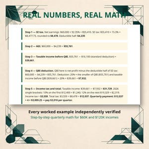 1099 Tax Playbook 2026: Quarterly Estimated Taxes, Deductions & Self-Employed Tax Guide (80-Page PDF) image 4