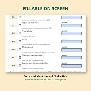 2026 Self-Employed Tax Filing Planner (Canadian Edition) | T2125 Deduction Finder, Instalment Planner & Accountant Handoff image 4