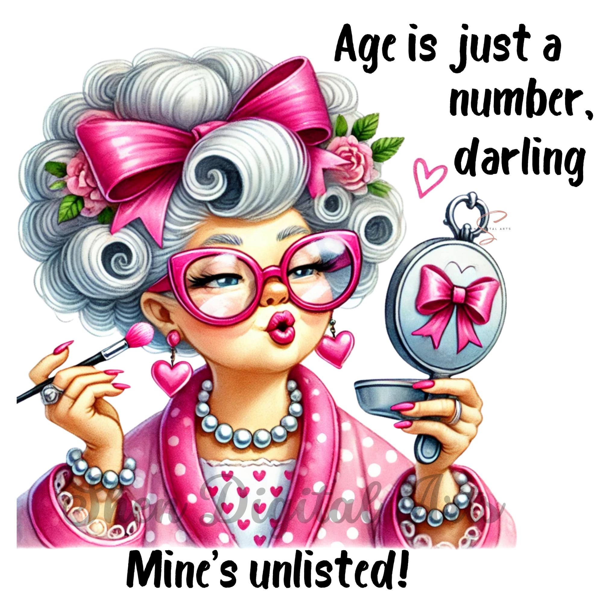 Funny Grandma PNG, Fashionable old lady Sublimation PNG for printing, Sassy Mother Sublimation, Funny aging Quote Print, Chic grandma PNG